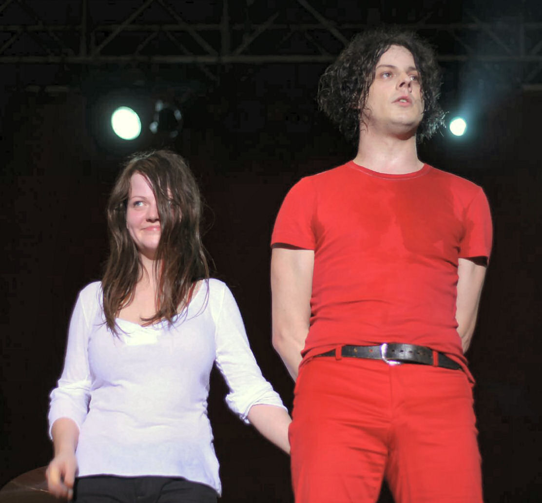 Meg White e Jack White insieme sul palco al Primavera Sound di Barcellona nel 2007